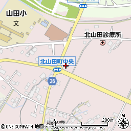 滋賀県草津市北山田町3228周辺の地図