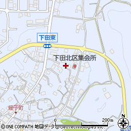 滋賀県湖南市下田555周辺の地図
