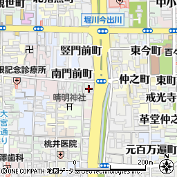 エムケイ石油株式会社　西陣営業所周辺の地図