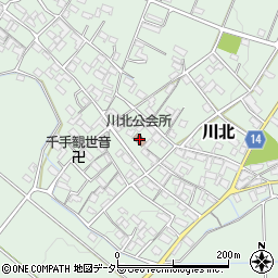 川北公会所周辺の地図