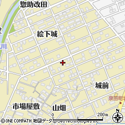 愛知県刈谷市泉田町城前14周辺の地図