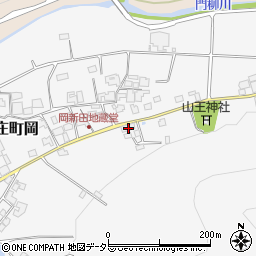兵庫県西脇市黒田庄町岡119周辺の地図