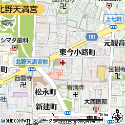 京都府京都市上京区西今小路町794周辺の地図