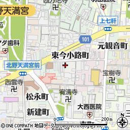 京都府京都市上京区東今小路町785周辺の地図