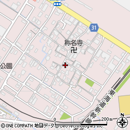 滋賀県栗東市下鈎395周辺の地図