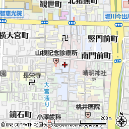 京都府京都市上京区寺今町周辺の地図