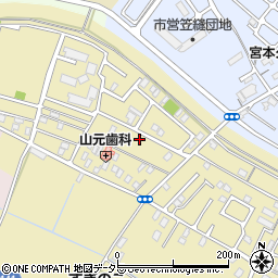 滋賀県草津市木川町1118-18周辺の地図