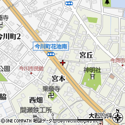 愛知県刈谷市今岡町宮丘86周辺の地図