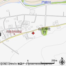 兵庫県西脇市黒田庄町岡117-13周辺の地図