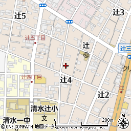 長阪米店周辺の地図