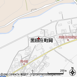 兵庫県西脇市黒田庄町岡171周辺の地図