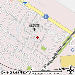 滋賀県栗東市下鈎383周辺の地図
