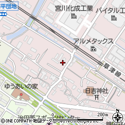 滋賀県栗東市下鈎1019周辺の地図