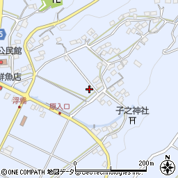 静岡県伊豆の国市浮橋876周辺の地図