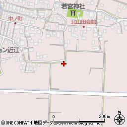 滋賀県草津市北山田町488-3周辺の地図