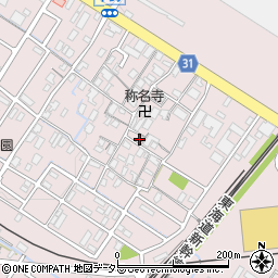 滋賀県栗東市下鈎385周辺の地図