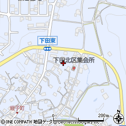 滋賀県湖南市下田558周辺の地図