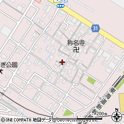 滋賀県栗東市下鈎390周辺の地図