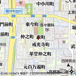 京都府京都市上京区仲之町467周辺の地図