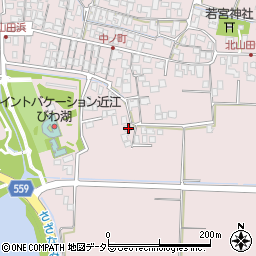 滋賀県草津市北山田町501周辺の地図