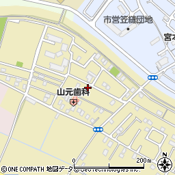 滋賀県草津市木川町1118-45周辺の地図