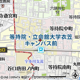 田尻米殻店周辺の地図