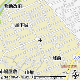 愛知県刈谷市泉田町城前17周辺の地図