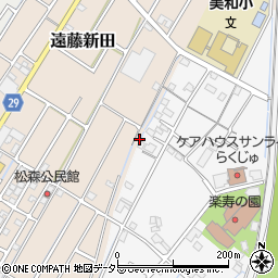 静岡県静岡市葵区遠藤新田261周辺の地図