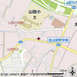 滋賀県草津市北山田町274周辺の地図