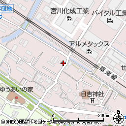 滋賀県栗東市下鈎1019-2周辺の地図