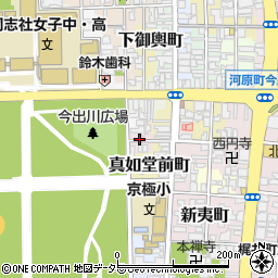 京都府京都市上京区真如堂突抜町周辺の地図