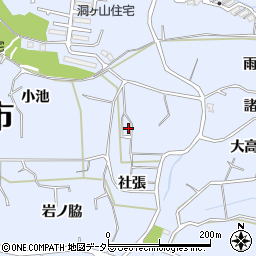 愛知県東海市荒尾町小池5周辺の地図