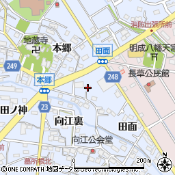 長草学園最勝塾周辺の地図