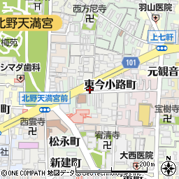 京都府京都市上京区東今小路町773周辺の地図