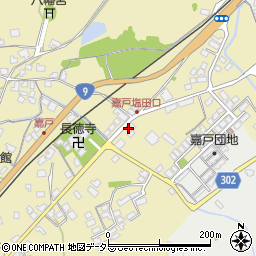 島根県江津市渡津町858周辺の地図