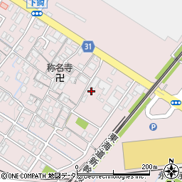 滋賀県栗東市下鈎272周辺の地図