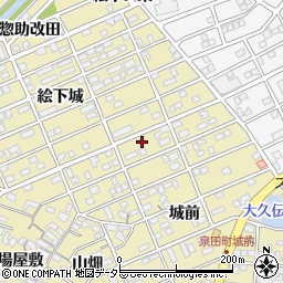 愛知県刈谷市泉田町城前20-1周辺の地図