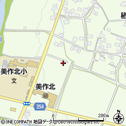 岡山県美作市楢原中283-8周辺の地図