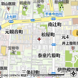 京都府京都市上京区玉屋町228周辺の地図