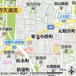 京都府京都市上京区東今小路町768周辺の地図