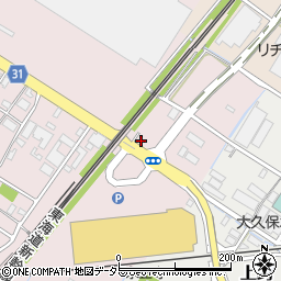 滋賀県栗東市下鈎27周辺の地図