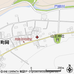 兵庫県西脇市黒田庄町岡111周辺の地図