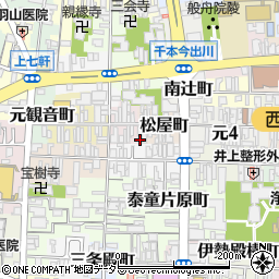 京都府京都市上京区玉屋町226-2周辺の地図