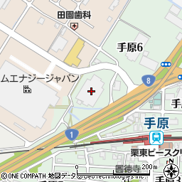 トヨタモビリティパーツ株式会社　滋賀支社　本社営業所周辺の地図