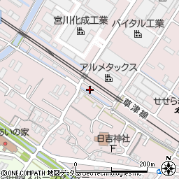 滋賀県栗東市下鈎959-49周辺の地図