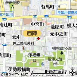 京都府京都市上京区今出川町457周辺の地図