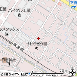 滋賀県栗東市下鈎1680周辺の地図
