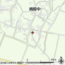 岡山県美作市楢原中306-1周辺の地図