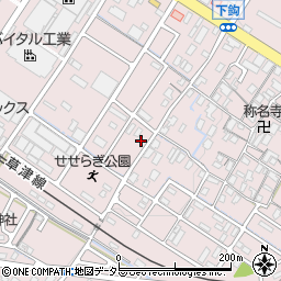 滋賀県栗東市下鈎709周辺の地図