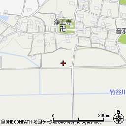 三重県菰野町（三重郡）音羽周辺の地図